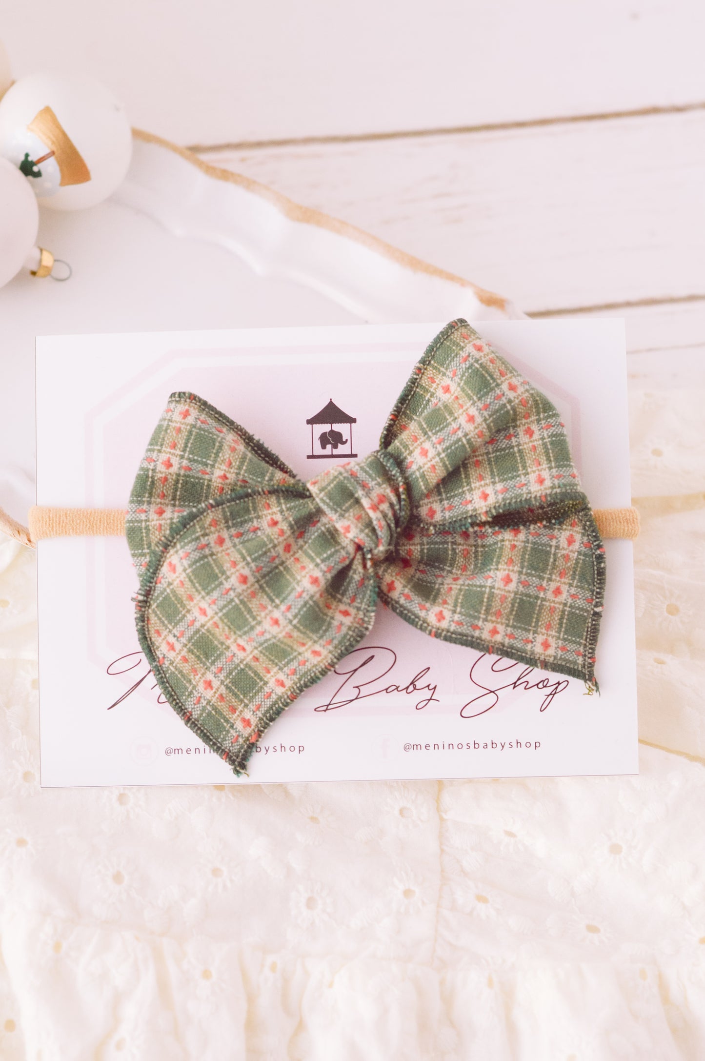 Ma. Antonieta Bandita Green Plaid