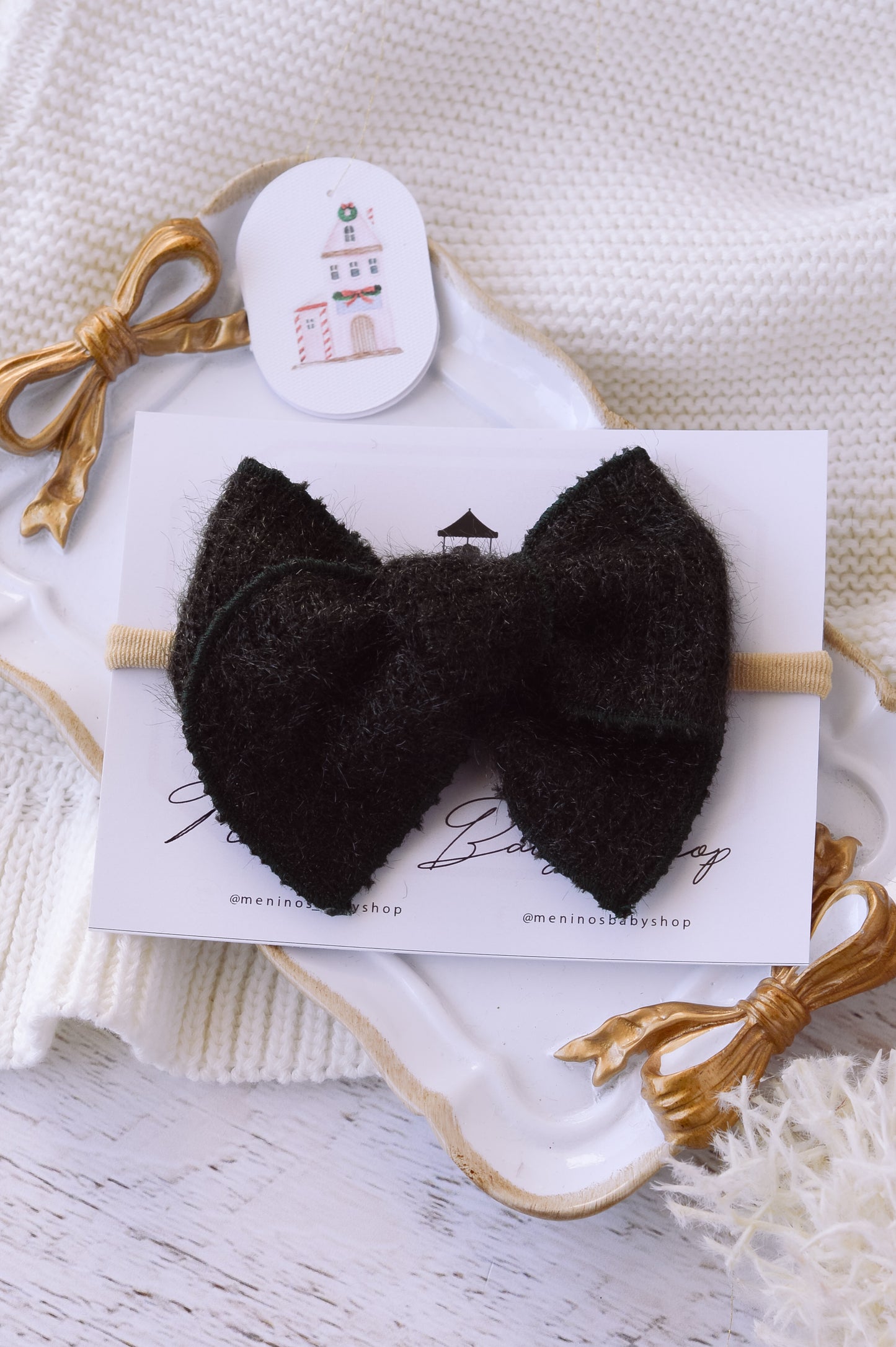 Bandita Lana Verde Brillos