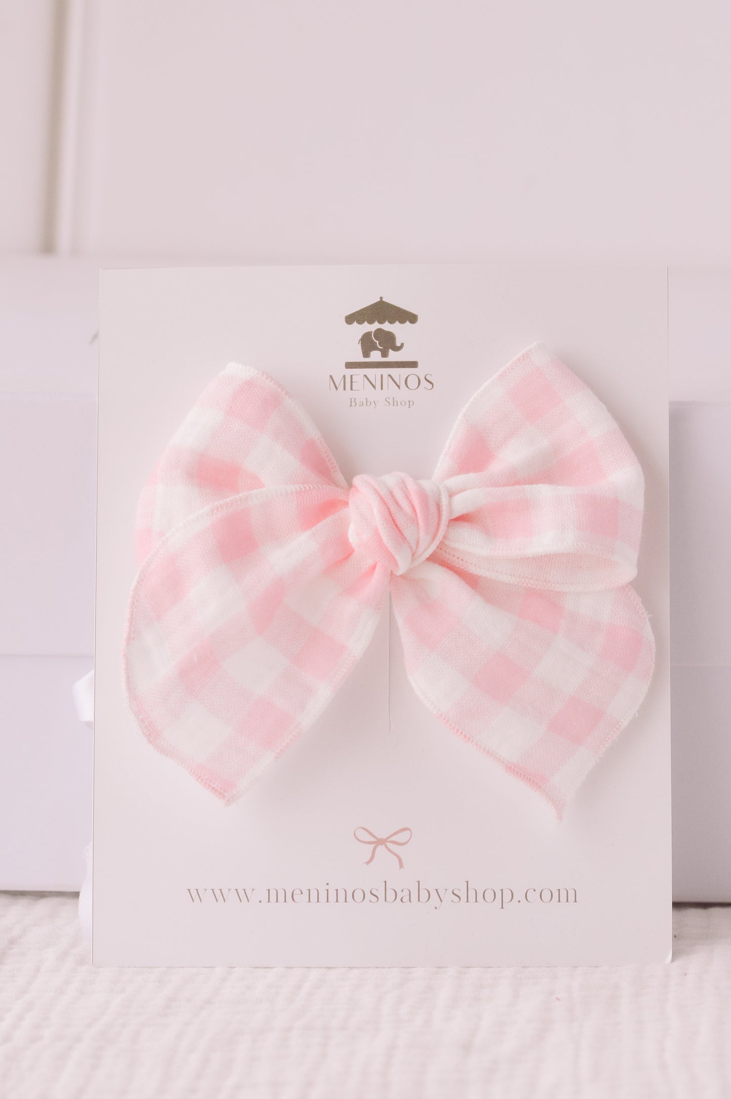 Gingham Pink
