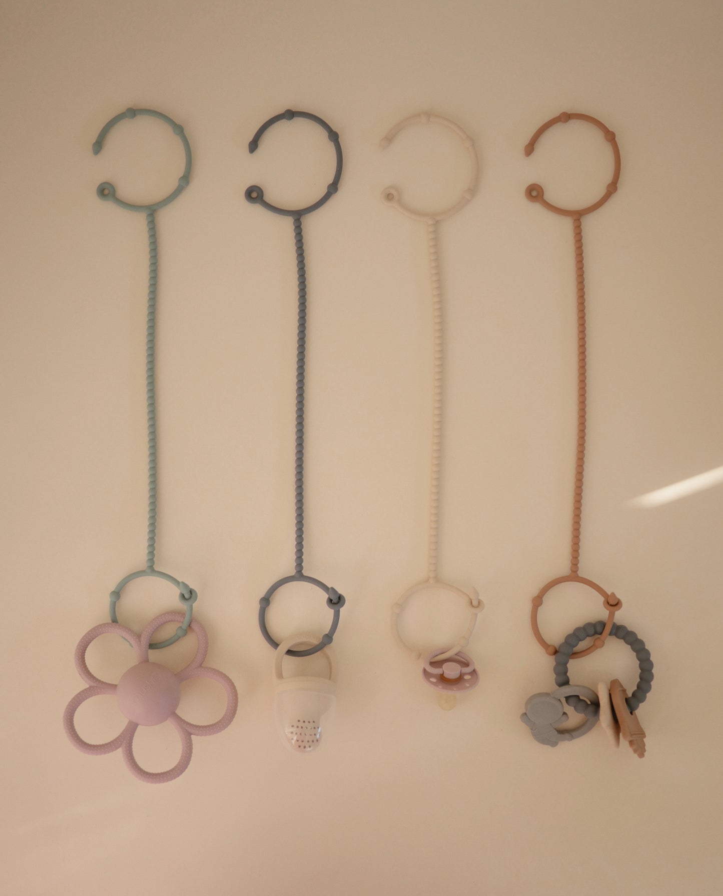 Paquete de 2 correas de silicona ajustables