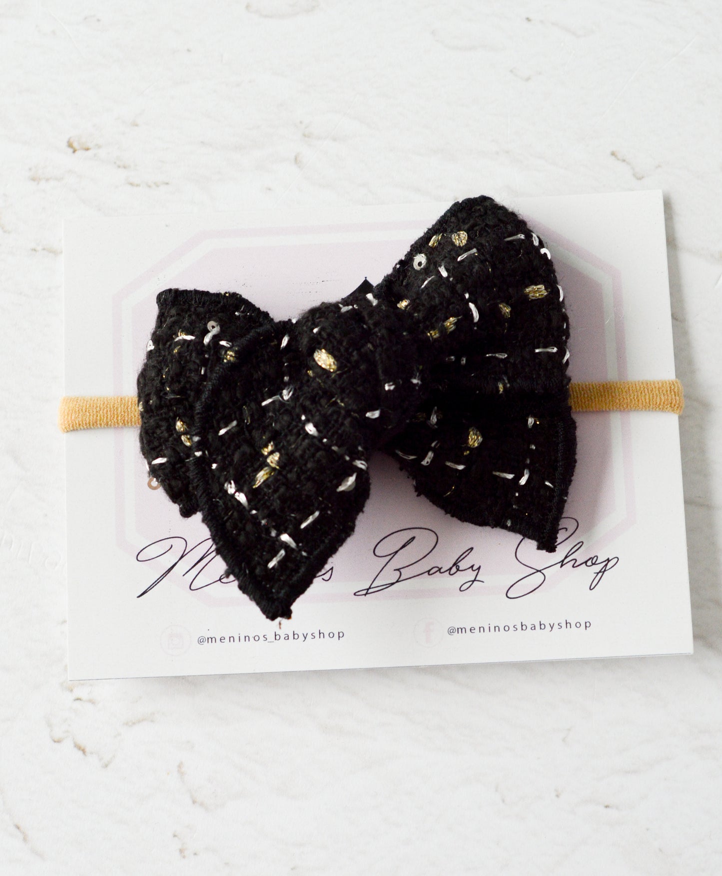 Bandita Tweed Black/gold