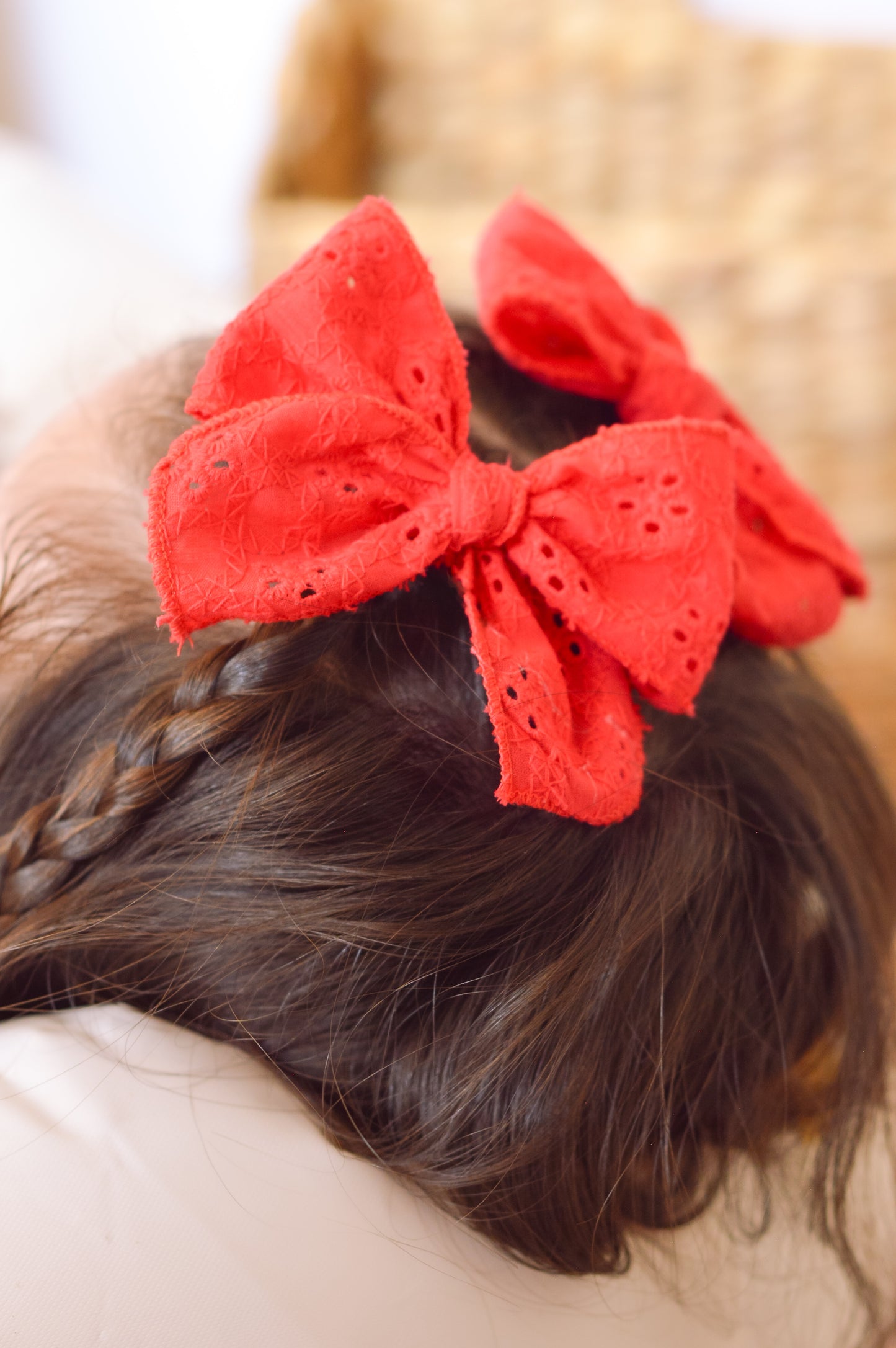 Ma. Antonieta Par Red Eyelet