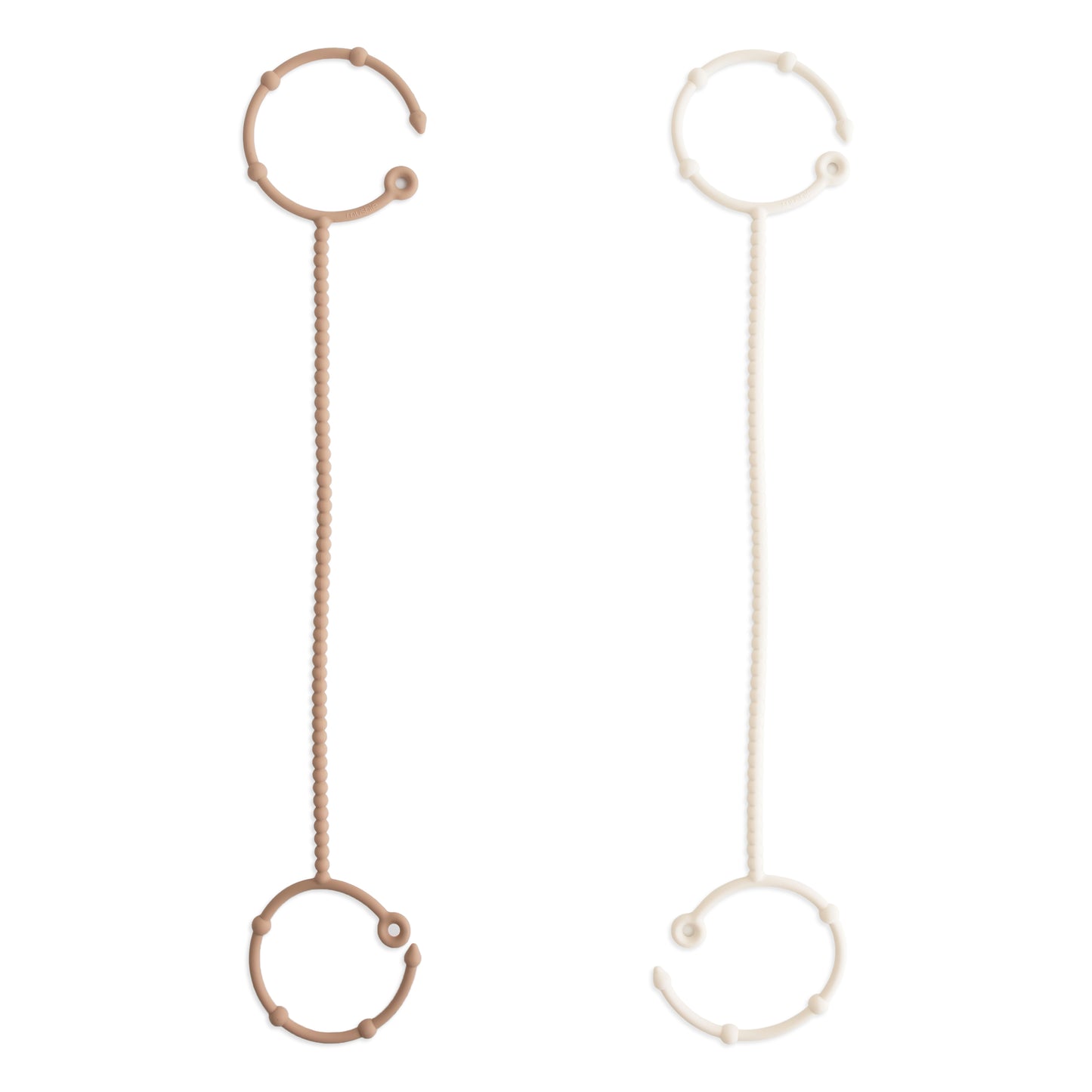 Paquete de 2 correas de silicona ajustables