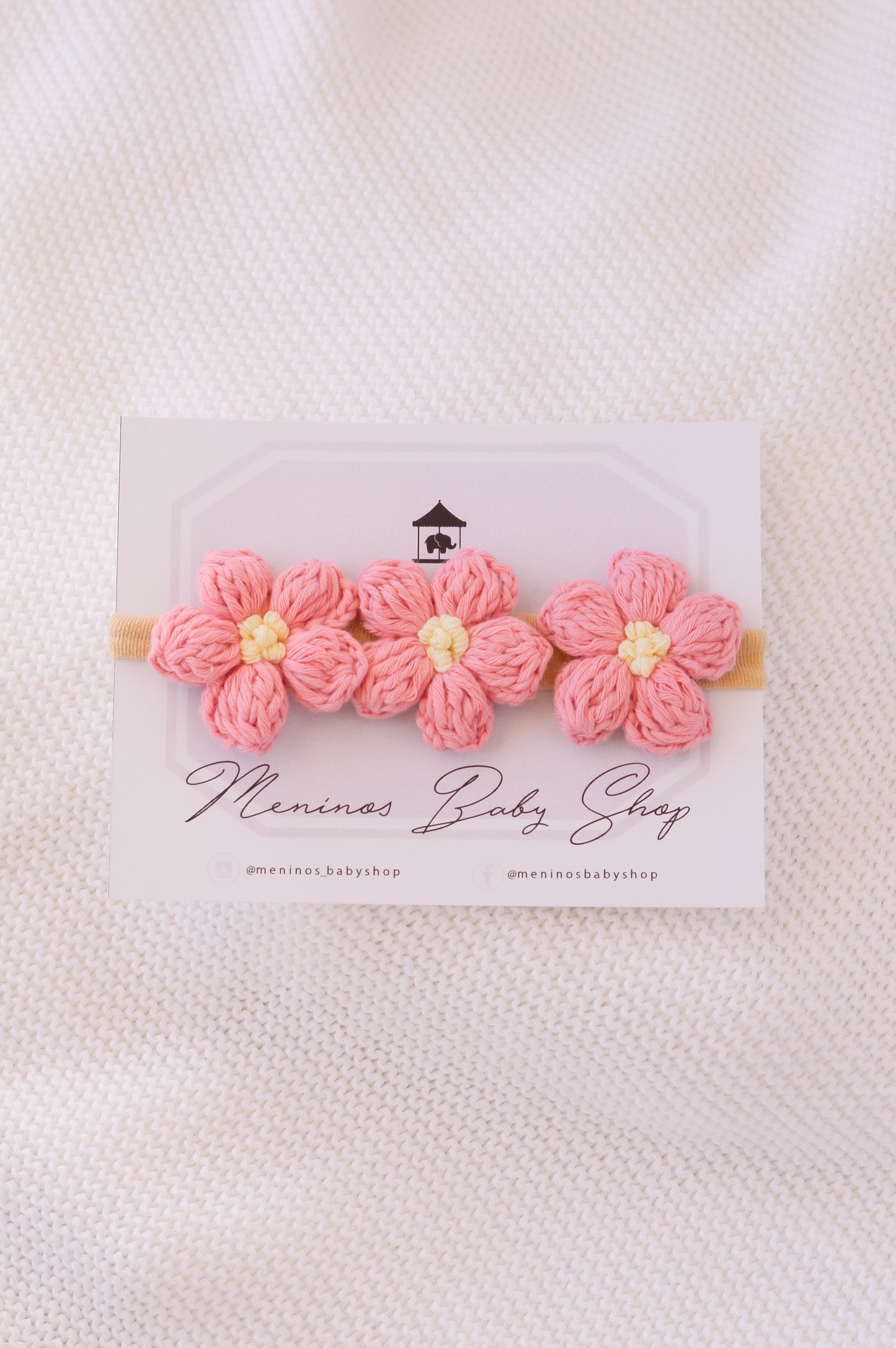 Bandita Flores Crochet G Flamingo