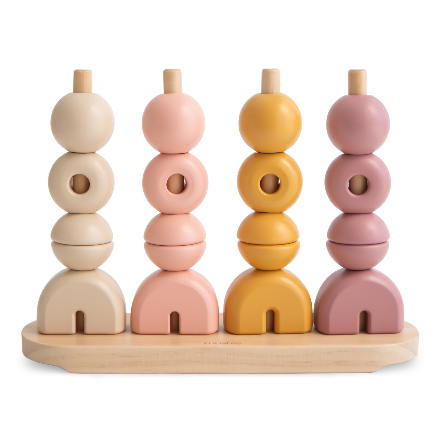 Apilador de madera con múltiples formas