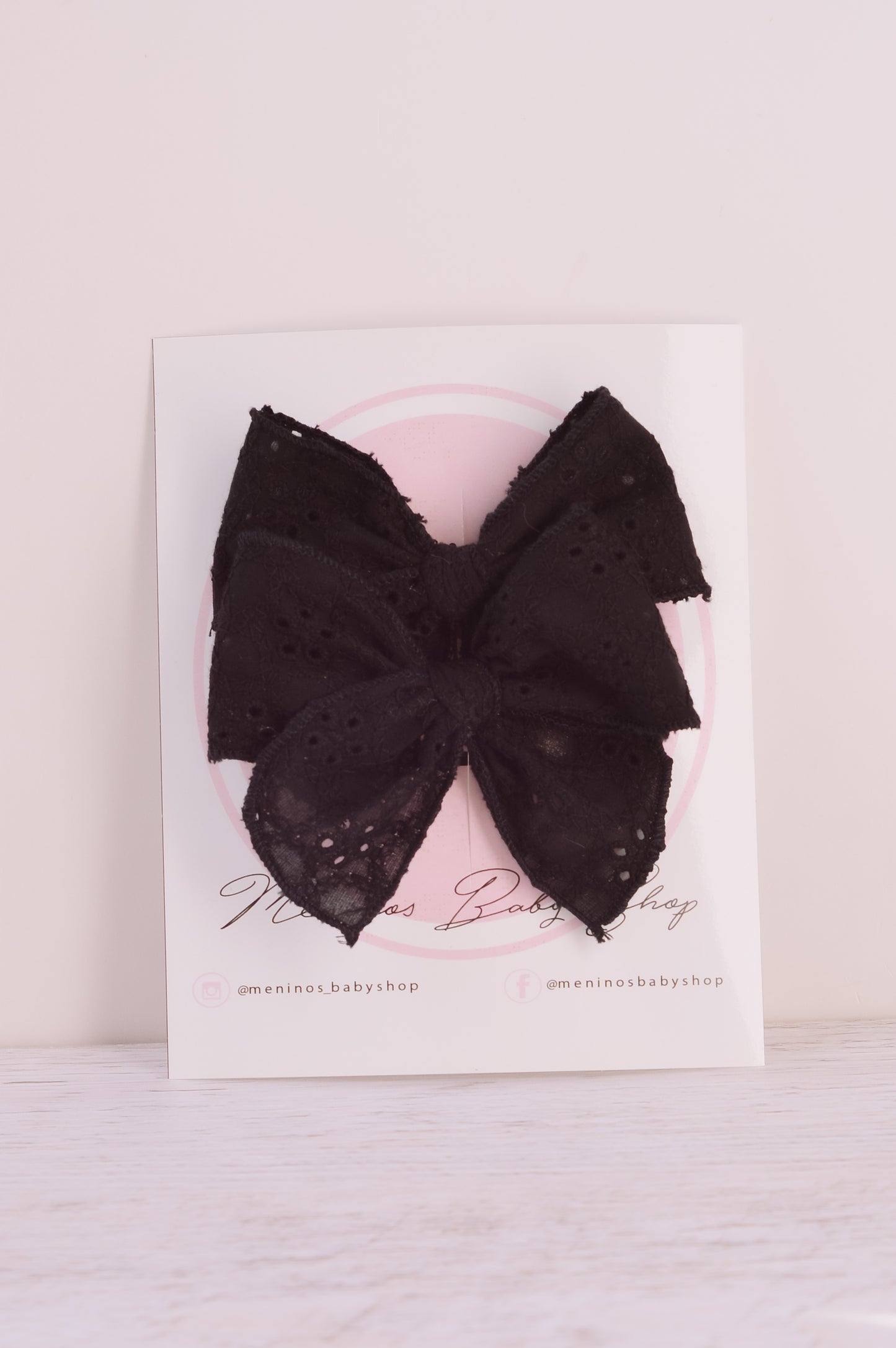 Ma. Antonieta Par Black Eyelet