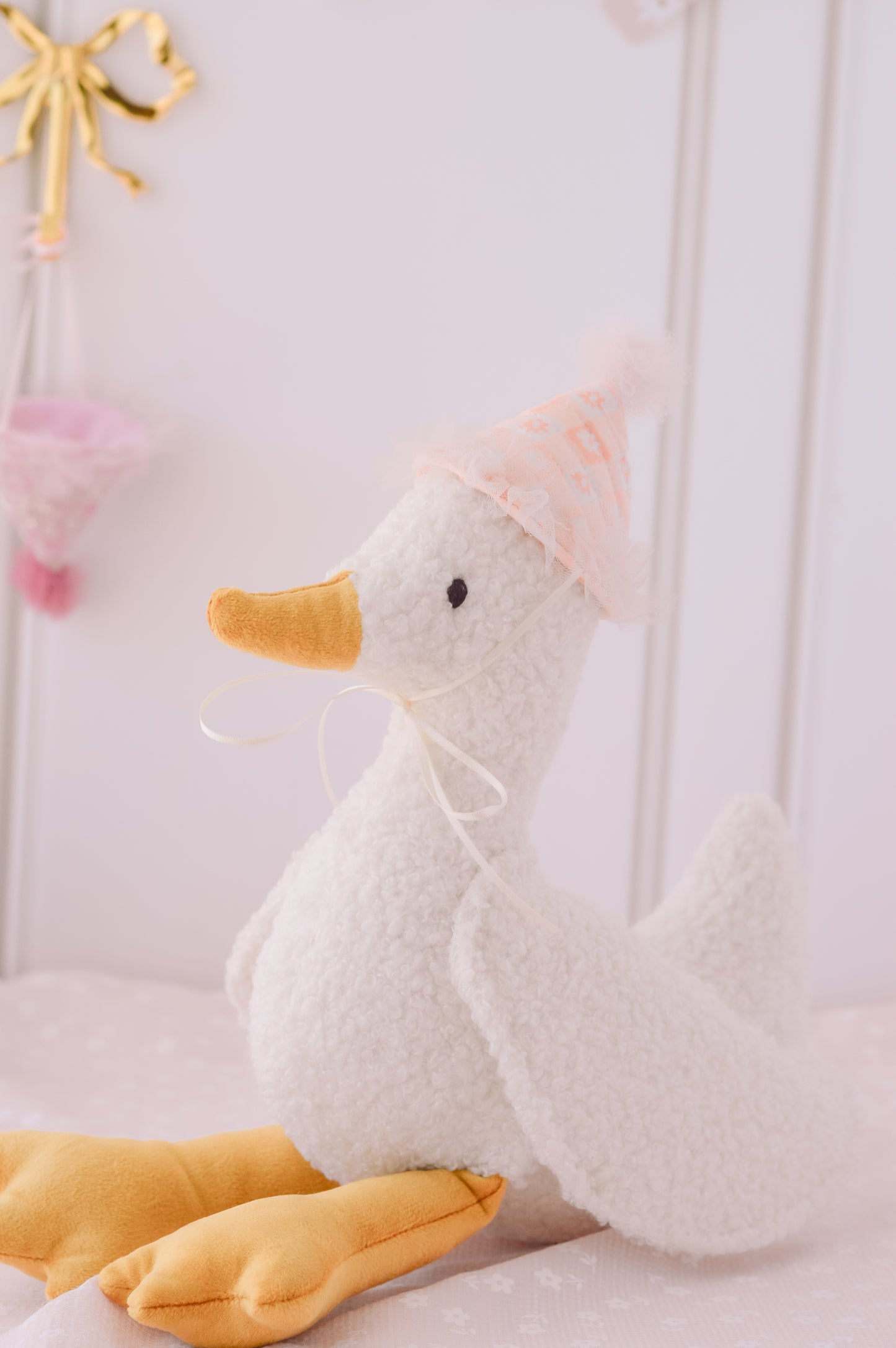 Goose (Gorrito Flores Naranja)