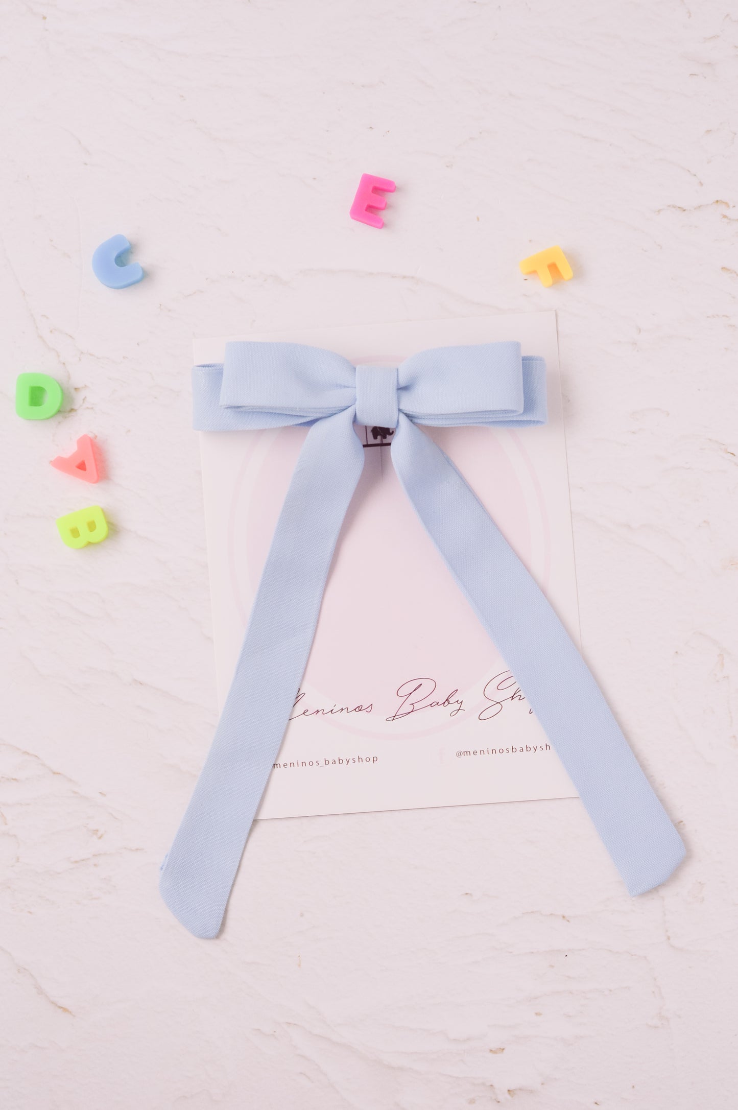 Lazo Doble baby blue