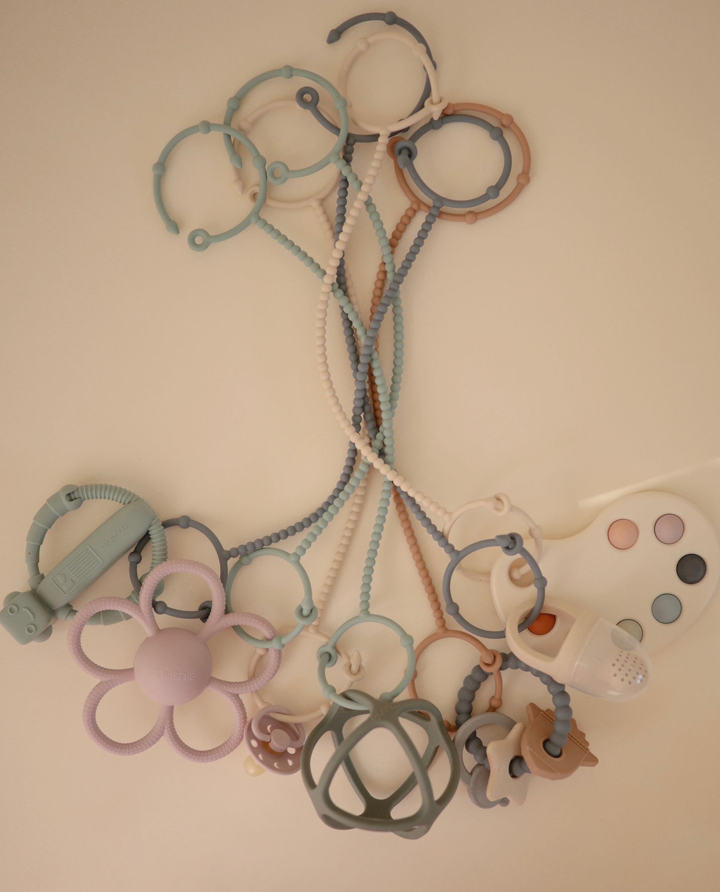 Paquete de 2 correas de silicona ajustables