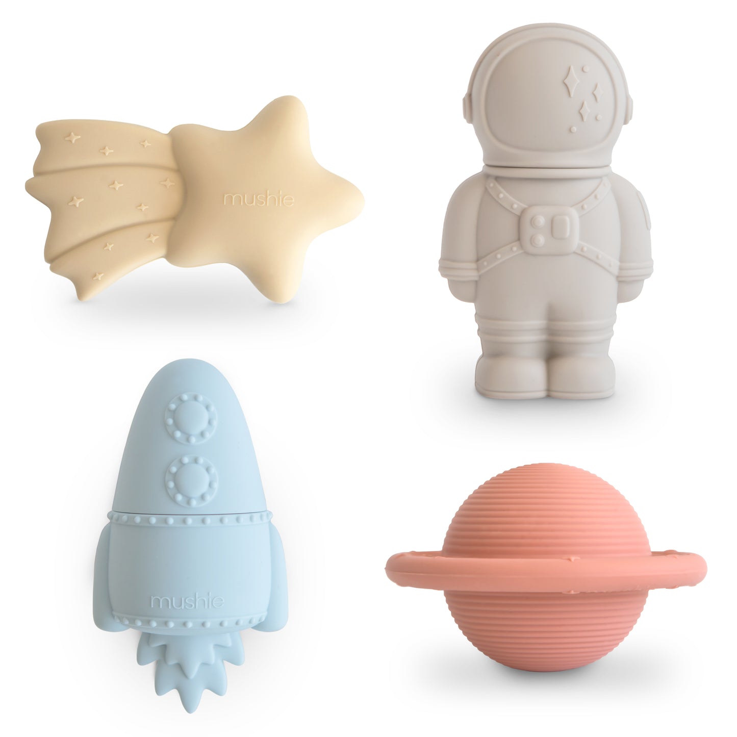 Juego de baño espacial - Paquete de 4