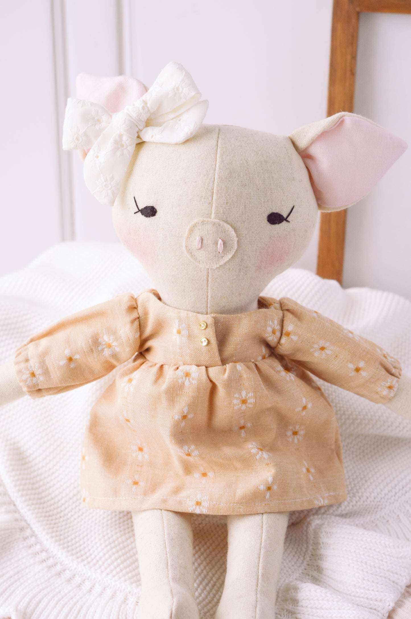 Cerdita Vestido Flores