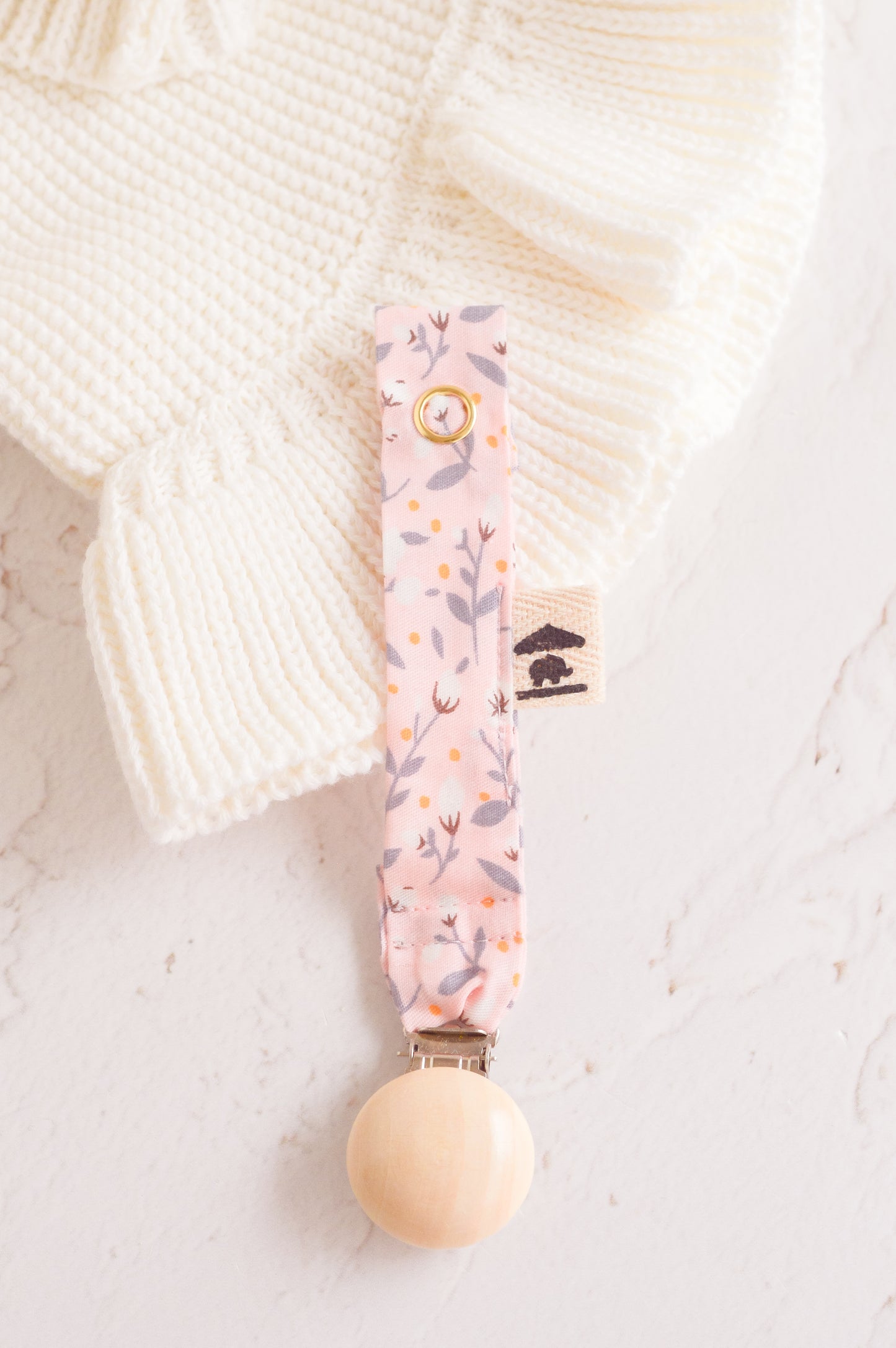Portachupon floral cotton