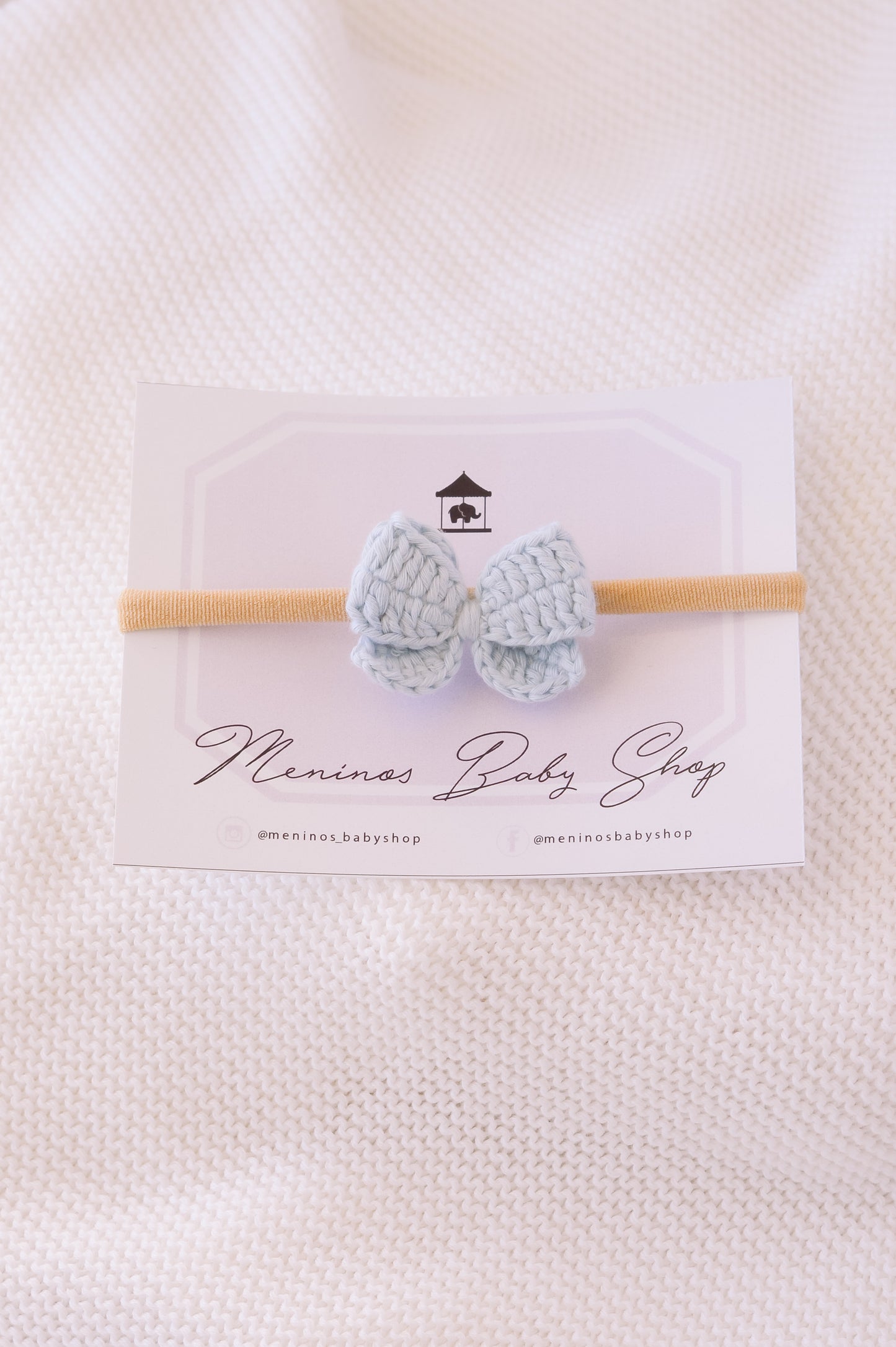 Bandita Mariposa Crochet Baby Blue