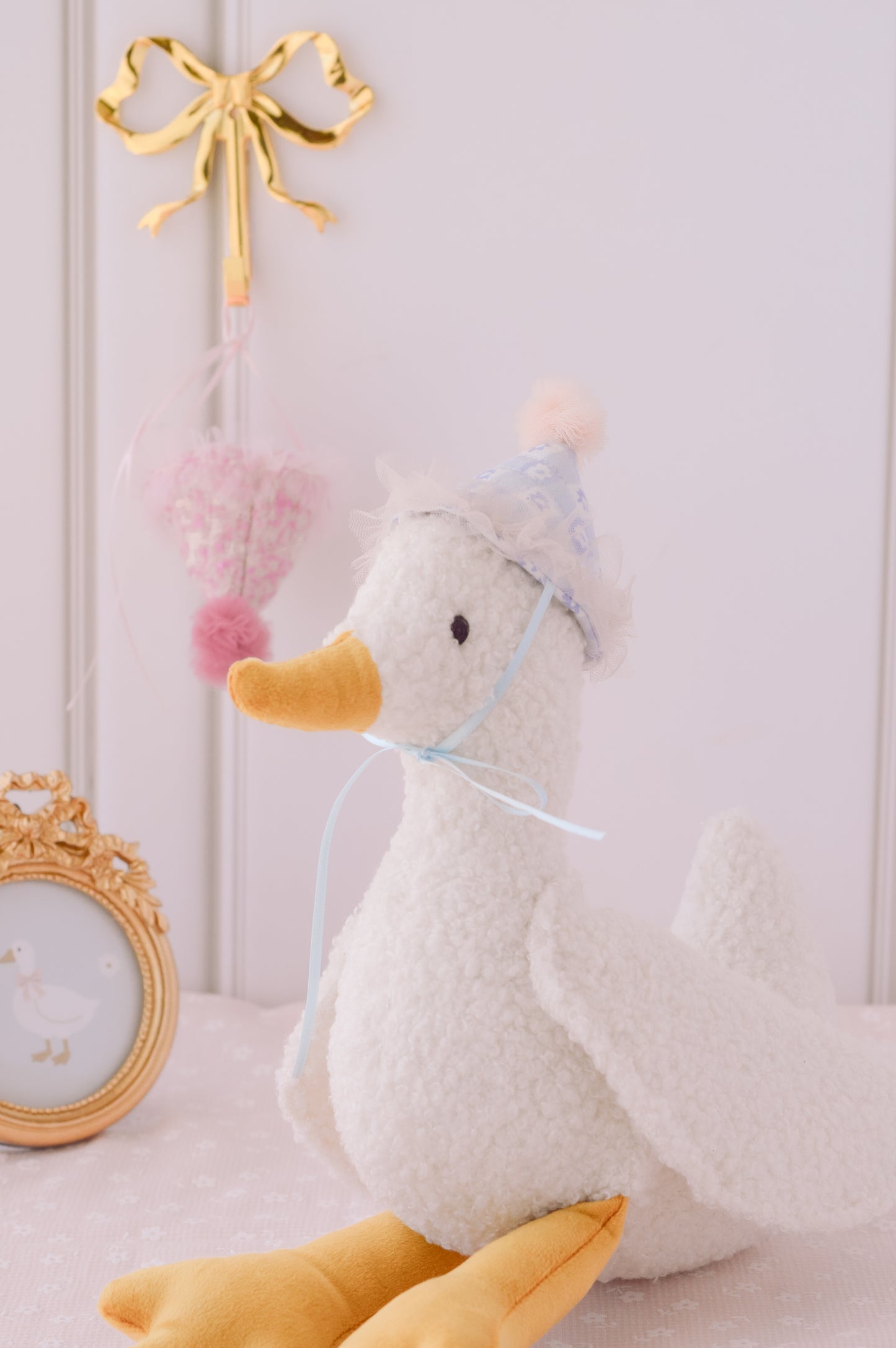 Goose (Gorrito Flores azul)