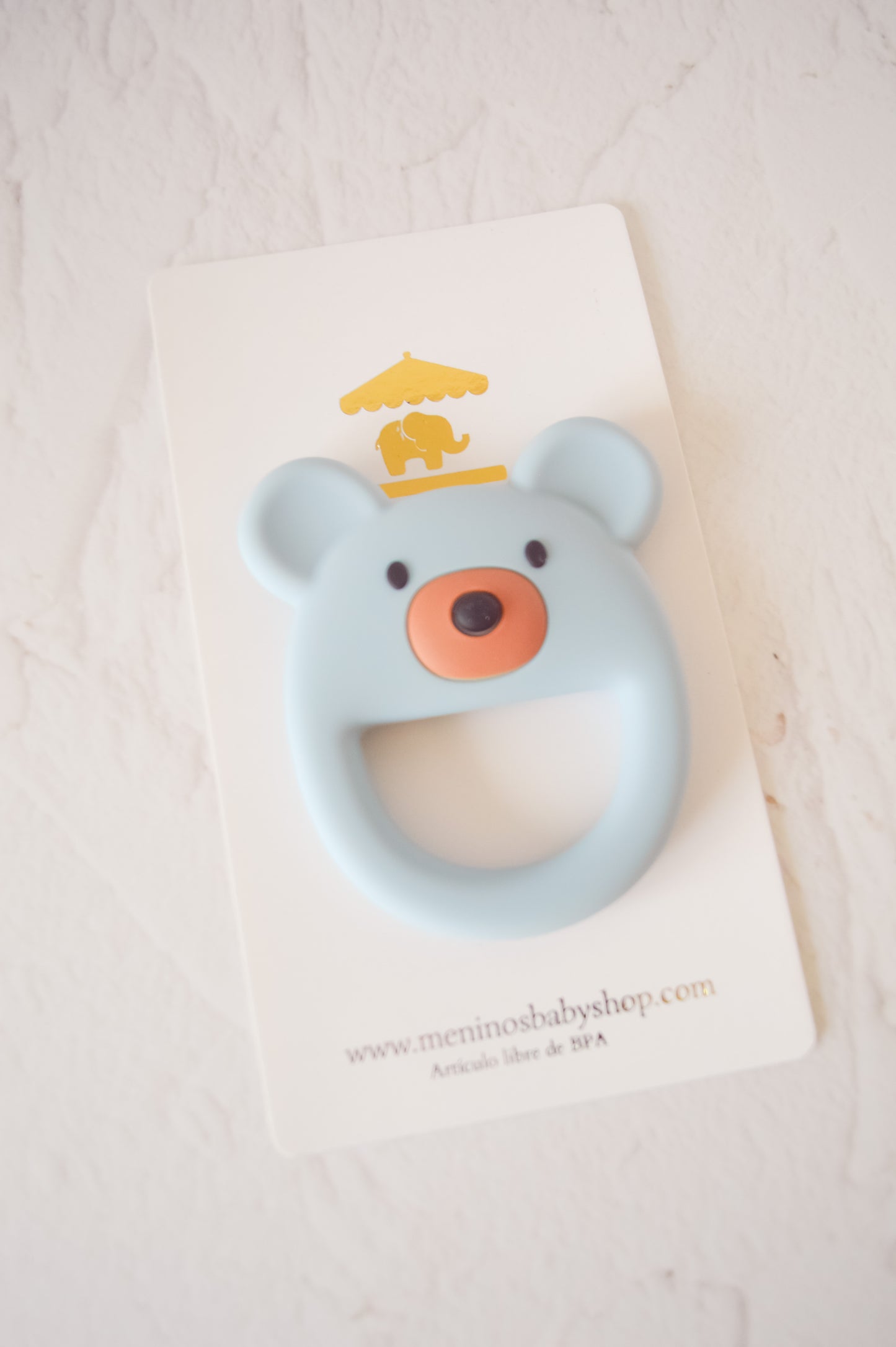 Mordedera de oso azul