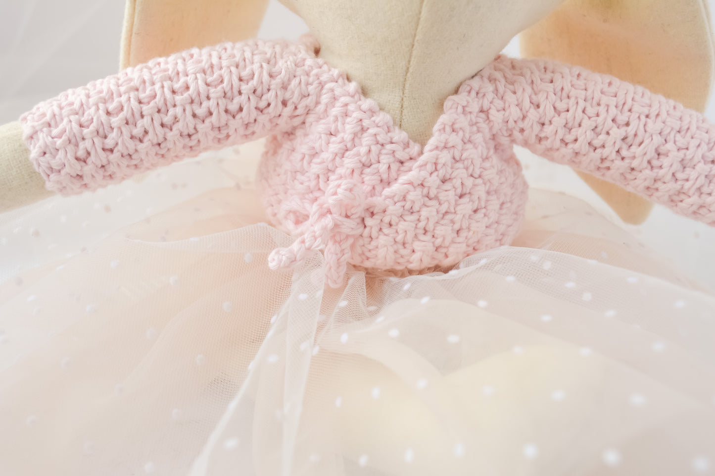 Coneja tutú baby pink