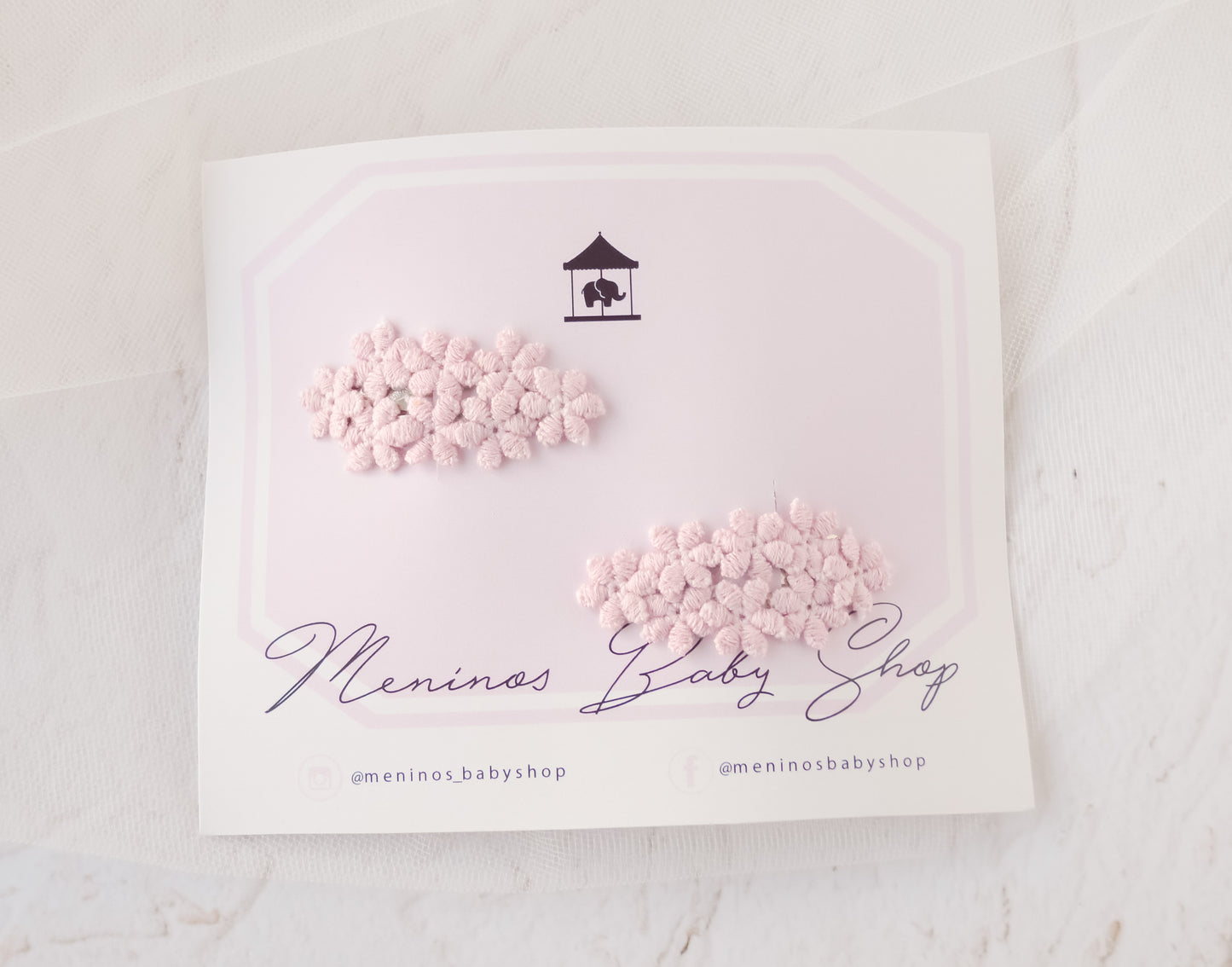 Broche de flores