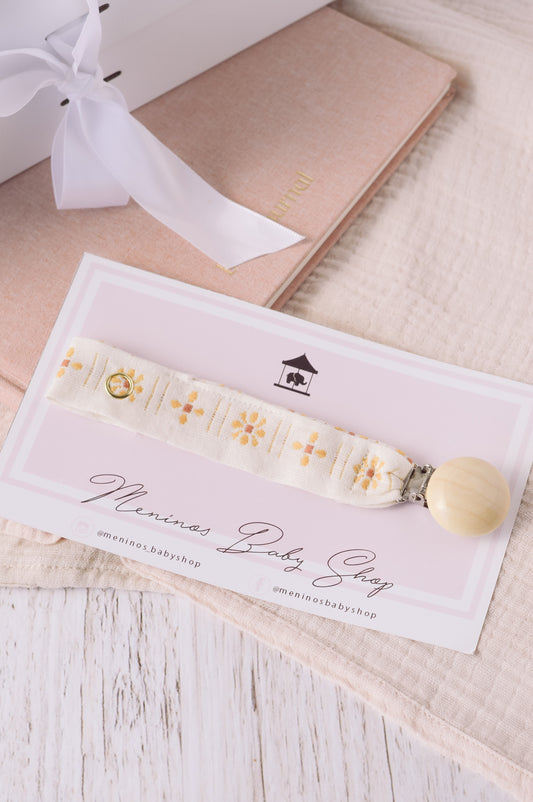 Portachupón Daisies Ivory