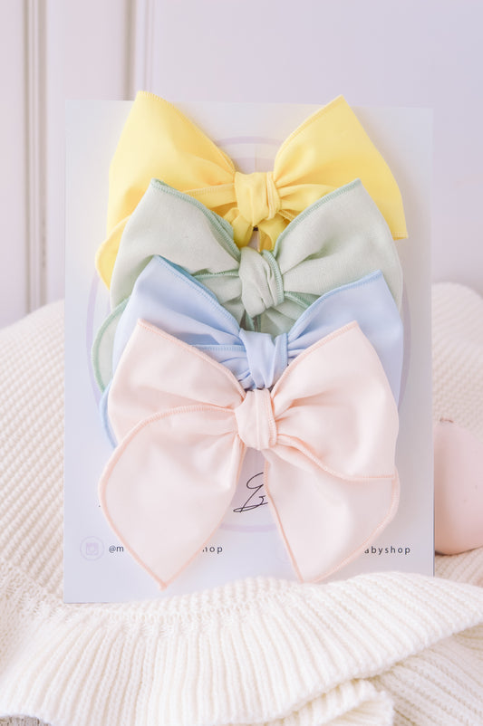 Set Bows Spring Pastels