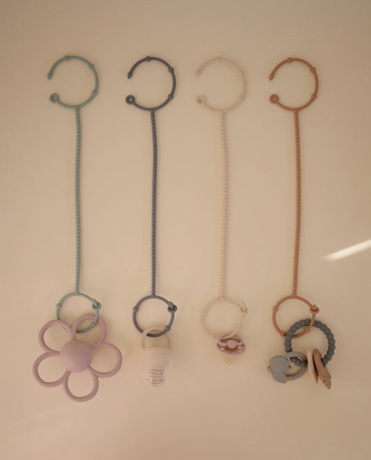 Paquete de 2 correas de silicona ajustables