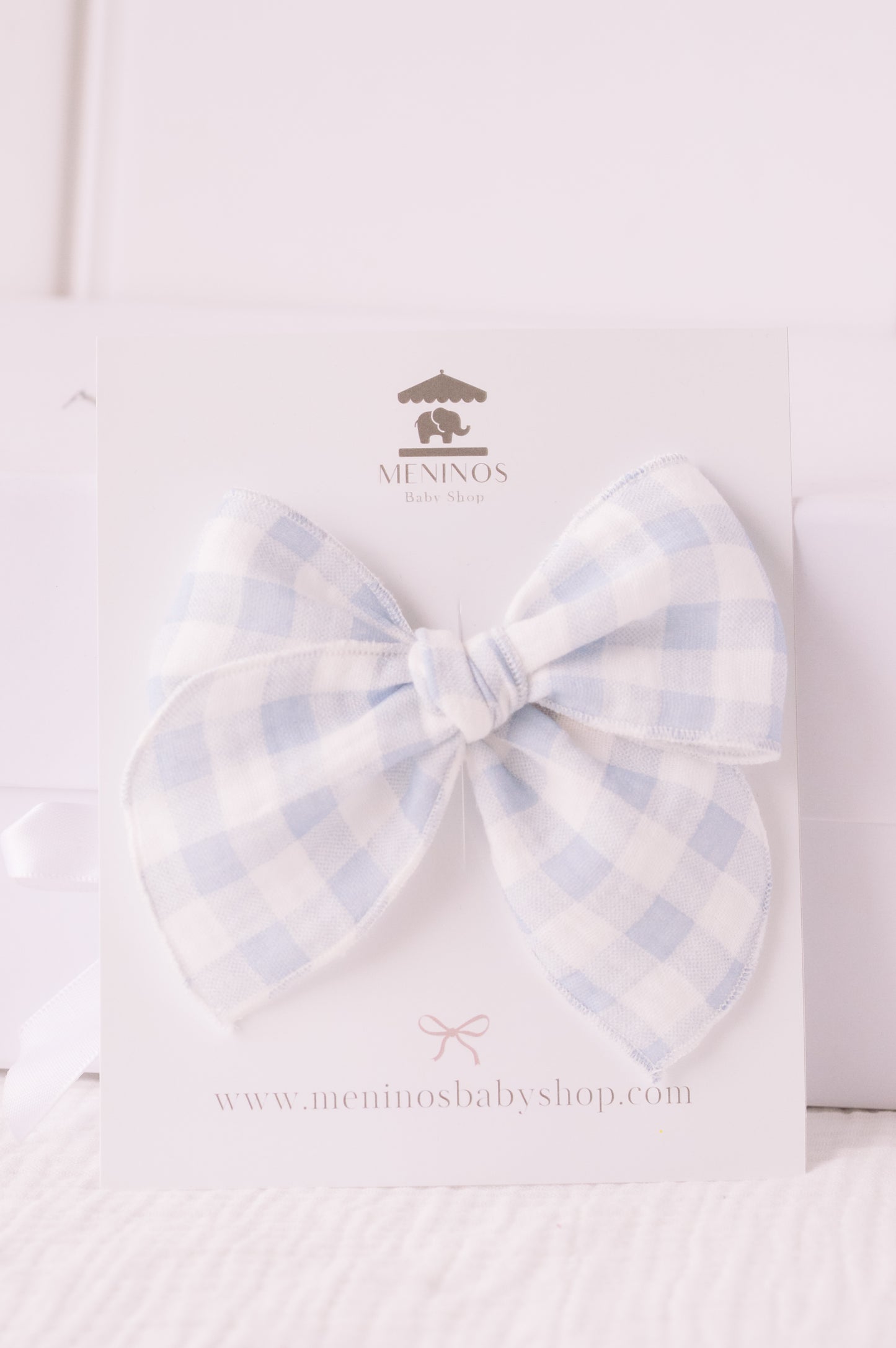 Gingham Blue