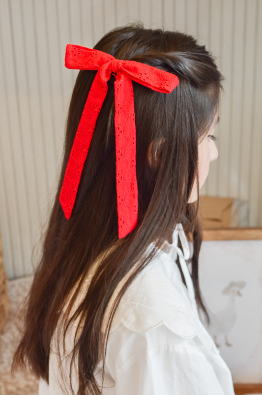 Lazo Red Eyelet