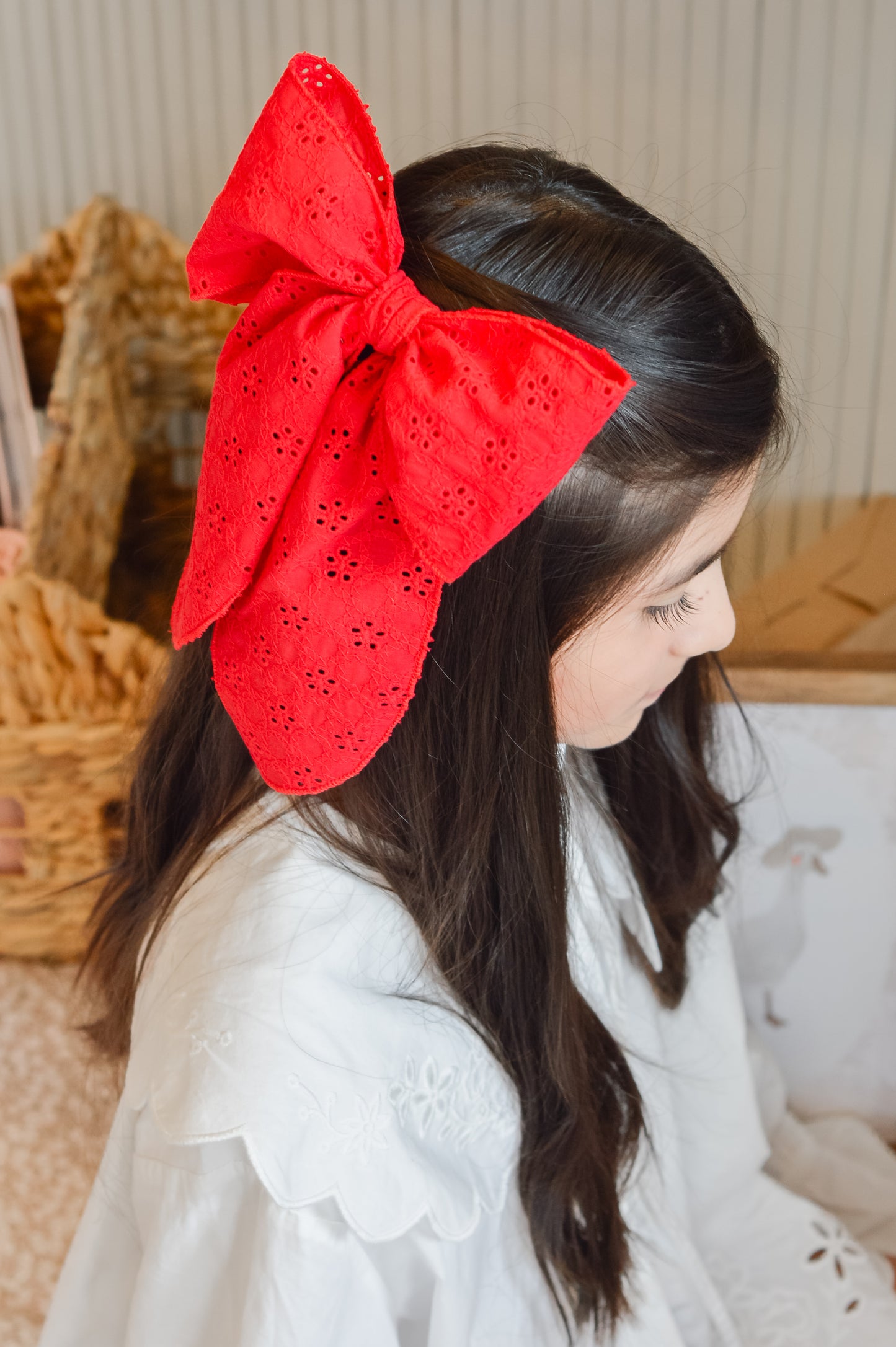 Red Eyelet