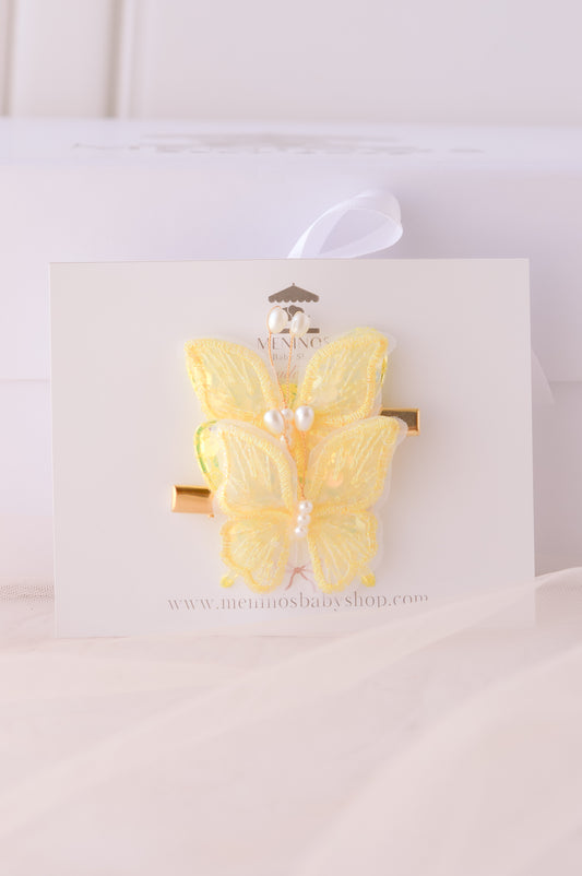 Clips Butterfly Vainilla