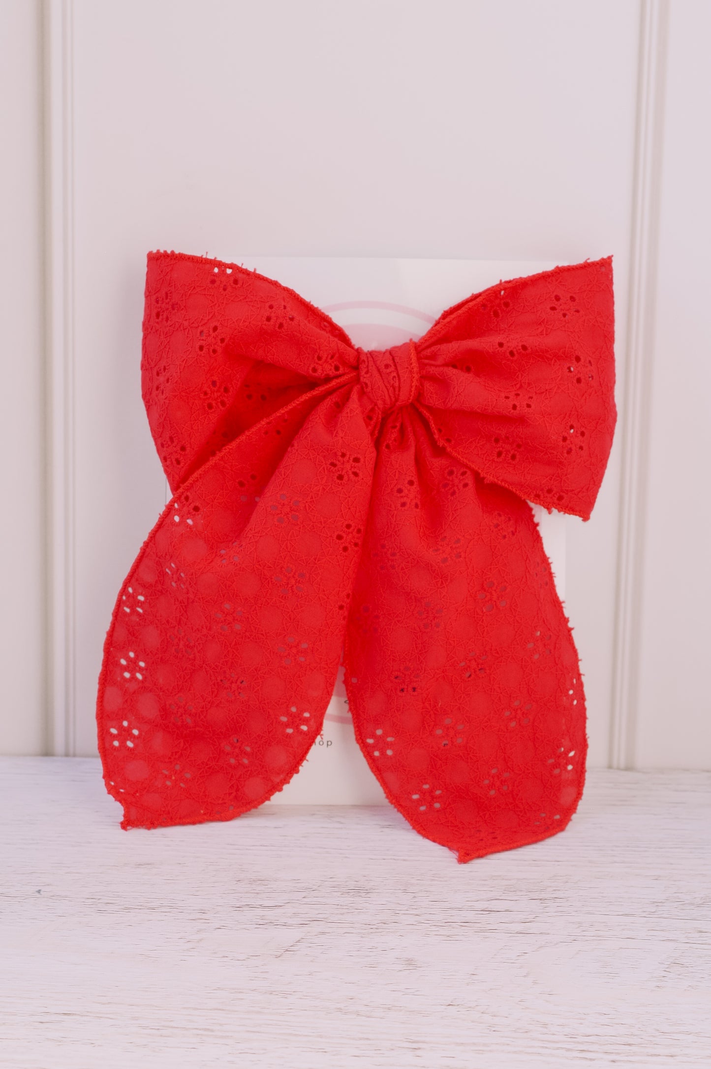 Red Eyelet