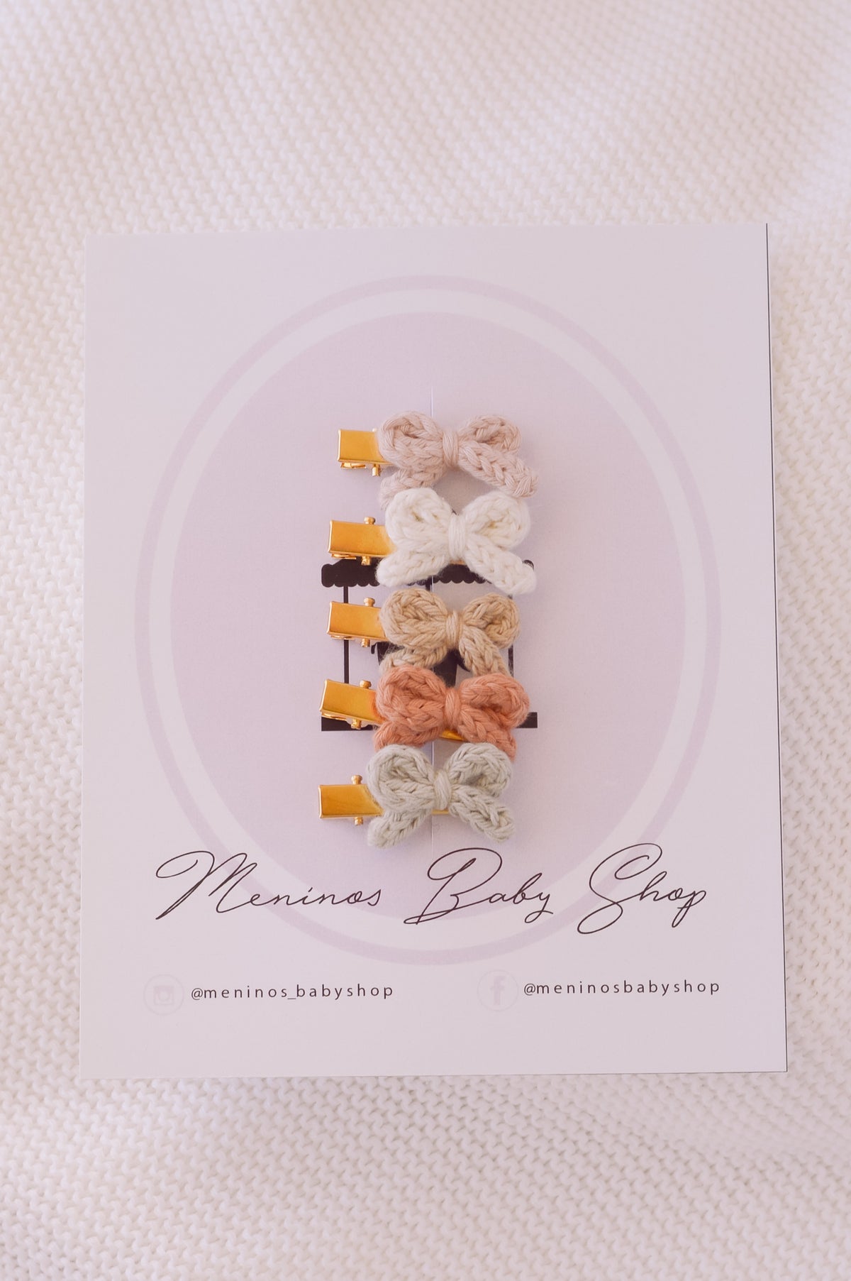 Baby Bows Neutros