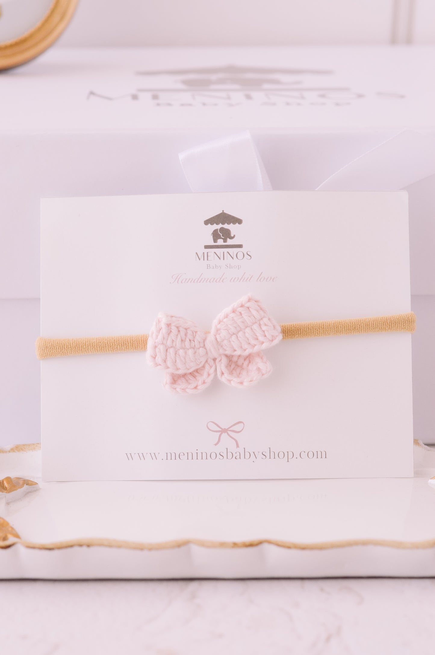 Bandita Mariposa Crochet Baby Pink