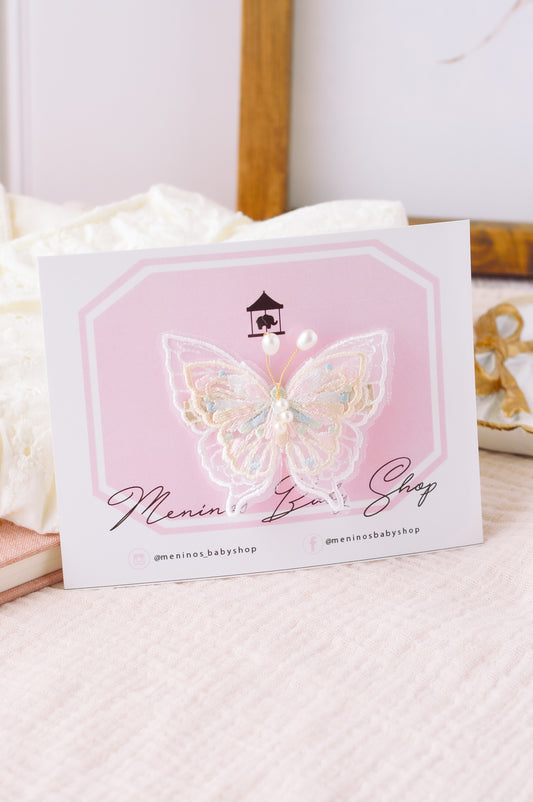 Clip Mariposa Pastel