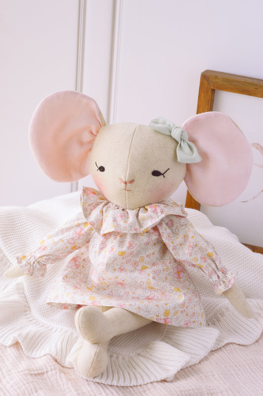 Ratona Vestido Flores Pastel