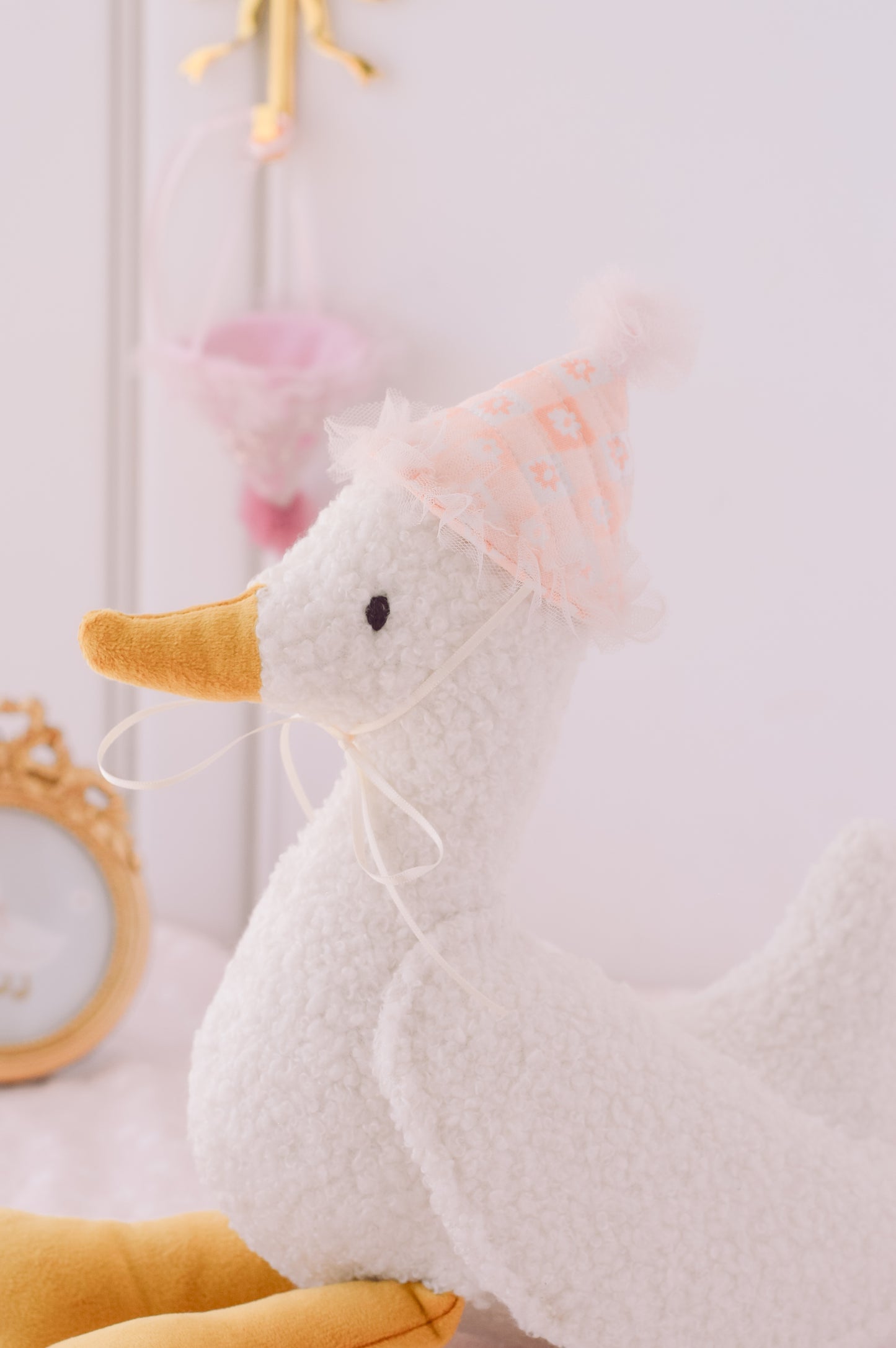 Goose (Gorrito Flores Naranja)