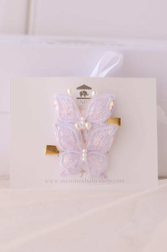 Clips Butterfly Lilac